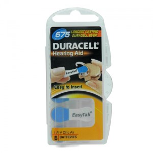 DURACELL Easy Tab 675, 1.4 V, 6 Stk.