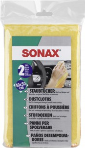 SONAX Staubtücher, 40x50 cm, 2 Stk.
