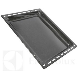 ELECTROLUX SK6060, Backblech mit Randaussparungen, 42x37x4 cm, emailliert, anthrazit