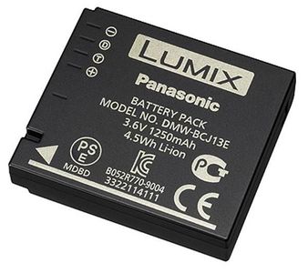 PANASONIC DMW-BCJ13E, 1250 mAh, 3.6 V, Lumix