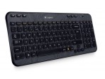 LOGITECH K360 Wireless Keyboard, 2.4 GHz, Unifying, USB, 2x AA