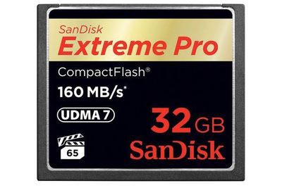 SANDISK Extreme Pro, UDMA7, 32 GB, 150x, 160x