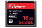 SANDISK Extreme, UDMA7, 16 GB, 60x, 120x