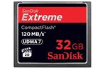 SANDISK Extreme, UDMA7, 32 GB, 60x, 120x