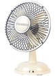 SONNENKÖNIG Tischventilator Retro Fan, 2.5 W, USB 5 V, 50 m3/h, 3.4 m/s, schwenkbar: 90°, weiss