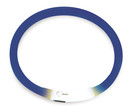 SWISSPET Universal-Leuchthalsband blau, 15-55 cm, 3 Leuchtmodi, USB, 1 Stück