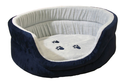 SWISSPET Soft Oval Bett XL, 94 cm, Kissen, waschbar