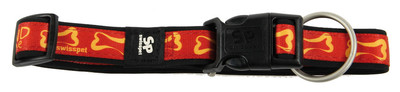 SWISSPET TrendLine Red Halsband M, 1.5 cm, 26-40 cm, 1 Stück