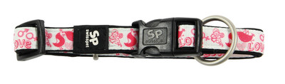 SWISSPET TrendLine Love Halsband L, 2 cm, 35-50 cm, 1 Stück