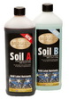 GOLD LABEL Soil A & Soil B, 2x 1.0 l, Dünger; basisch, B/Fe/Ca/Cu/Mg/Mn/Mo/P/N