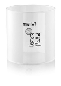 PETROMAX Glas mattiert; vertikal, Borosilikatglas, zu HK500, 1 Stück