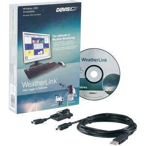 DAVIS 6510USB, WeatherLink Software, USB, Windows, inkl. Datenlogger