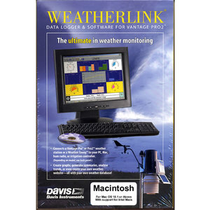 DAVIS 6520, WeatherLink Software, USB, Macintosh, inkl. Datenlogger