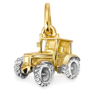  Anhänger 375/9 K Gelbgold Traktor, bicolor