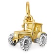  Anhänger 750/18 K Gelbgold Traktor, bicolor