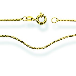  Halskette 750/18 K Gelbgold, Venezianer, 450 mm