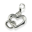  Charms Silber Herz
