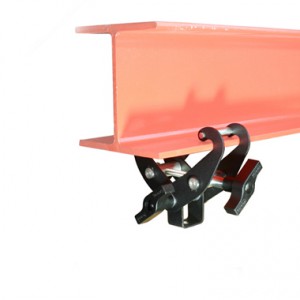 DOUGHTY Scissor Clamp, -250 kg, 48-60 mm, 120x15 mm