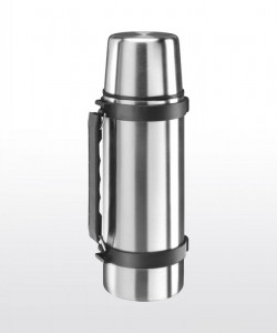 ISOSTEEL Isolierflasche, 0.5 l, mit Klappgriff, Quickstop-Ausgiesssystem