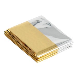 Rettungsdecke gold/silber, 210x160 cm, 1 Stück