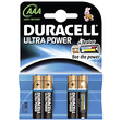 DURACELL Ultra Power AAA, Alkaline, 1.5 V, 4 Stk., Micro, LR03