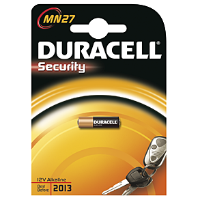 DURACELL Security MN27, Alkaline, 12.0 V, 1 Stk.