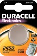 DURACELL CR2450 Lithium, 3.0 V, 1 Stk., 24x24x5 mm