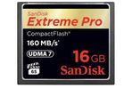SANDISK Extreme Pro, UDMA7, 16 GB, 150x, 160x