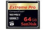 SANDISK Extreme Pro, UDMA7, 64 GB, 150x, 160x