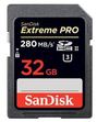 SANDISK Extreme Pro, SDHC, 32 GB, 250x, 280x, UHS-II