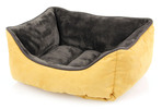SWISSPET Hunde- und Katzenbett Norbury L, 61x86x23 cm, Bett ist Kissen, waschbar