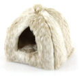 SWISSPET Hunde- und Katzenhöhle Polar, 39x39x36 cm, waschbar