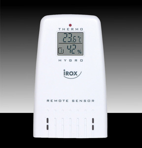 IROX ETS25 Hygro-/Thermosensor, Feuchtigkeits-/Temperaturmessung, Hygro-/Thermoanzeige