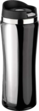 ISOSTEEL Colorline Trinkbecher, 0.4 l, 75 mm, 218 mm, Quickstop Ausgiesssystem, für Einhandbedienung, schwarz, 1 Stück