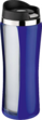 ISOSTEEL Colorline Trinkbecher, 0.4 l, 75 mm, 218 mm, Quickstop Ausgiesssystem, für Einhandbedienung, blau, 1 Stück